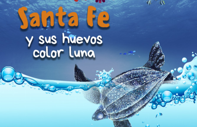 Cartel Libro Tortuga pequeño