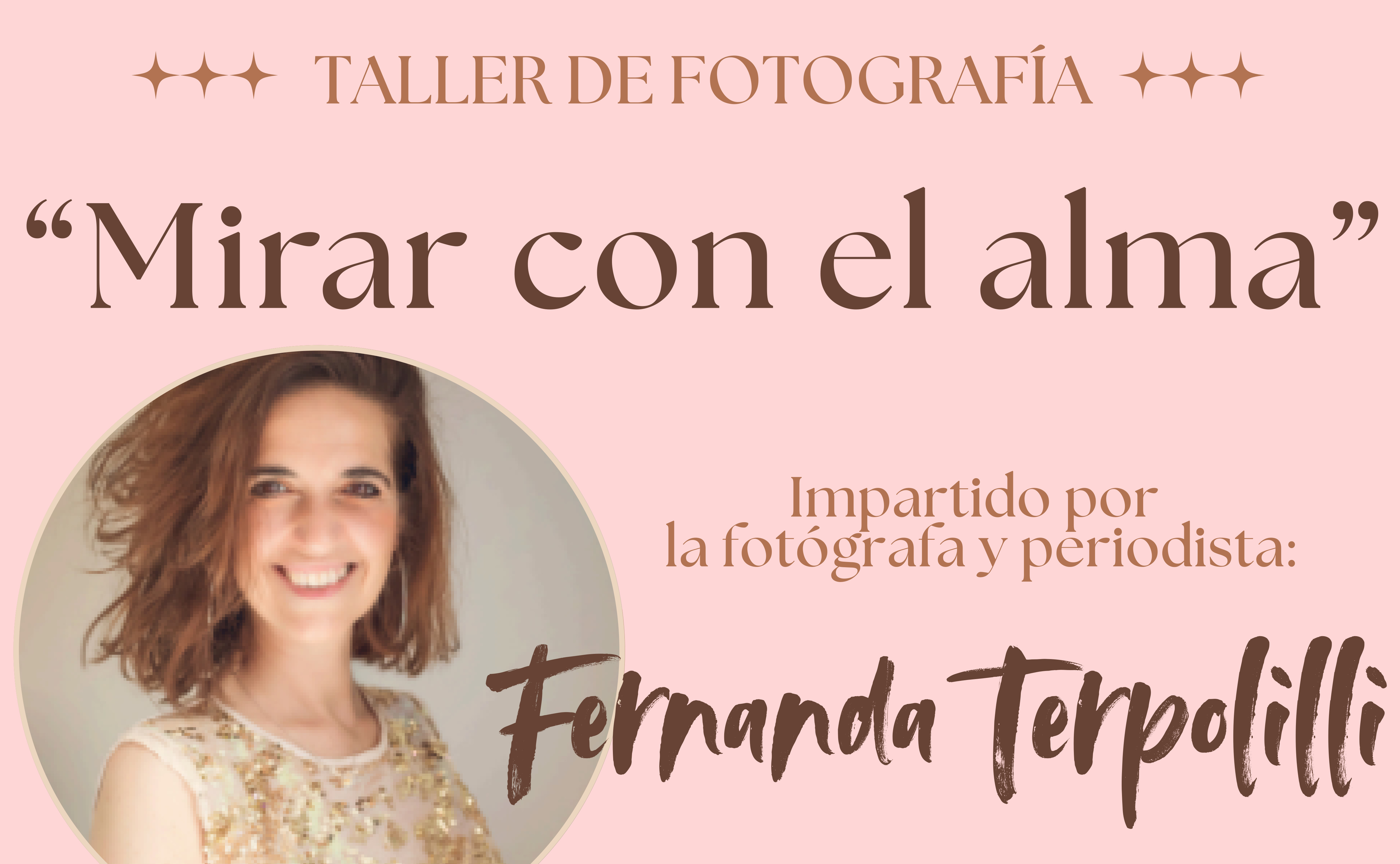 Cartel taller de fotografía pequeño