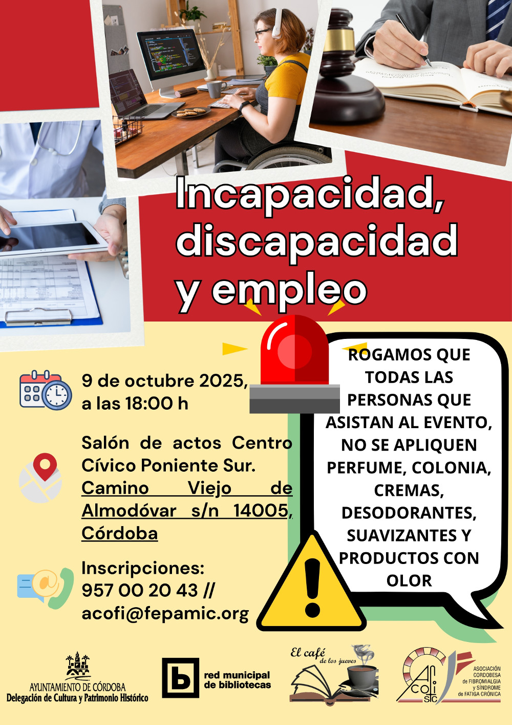 Incapacidad discapacidad y empleo olores