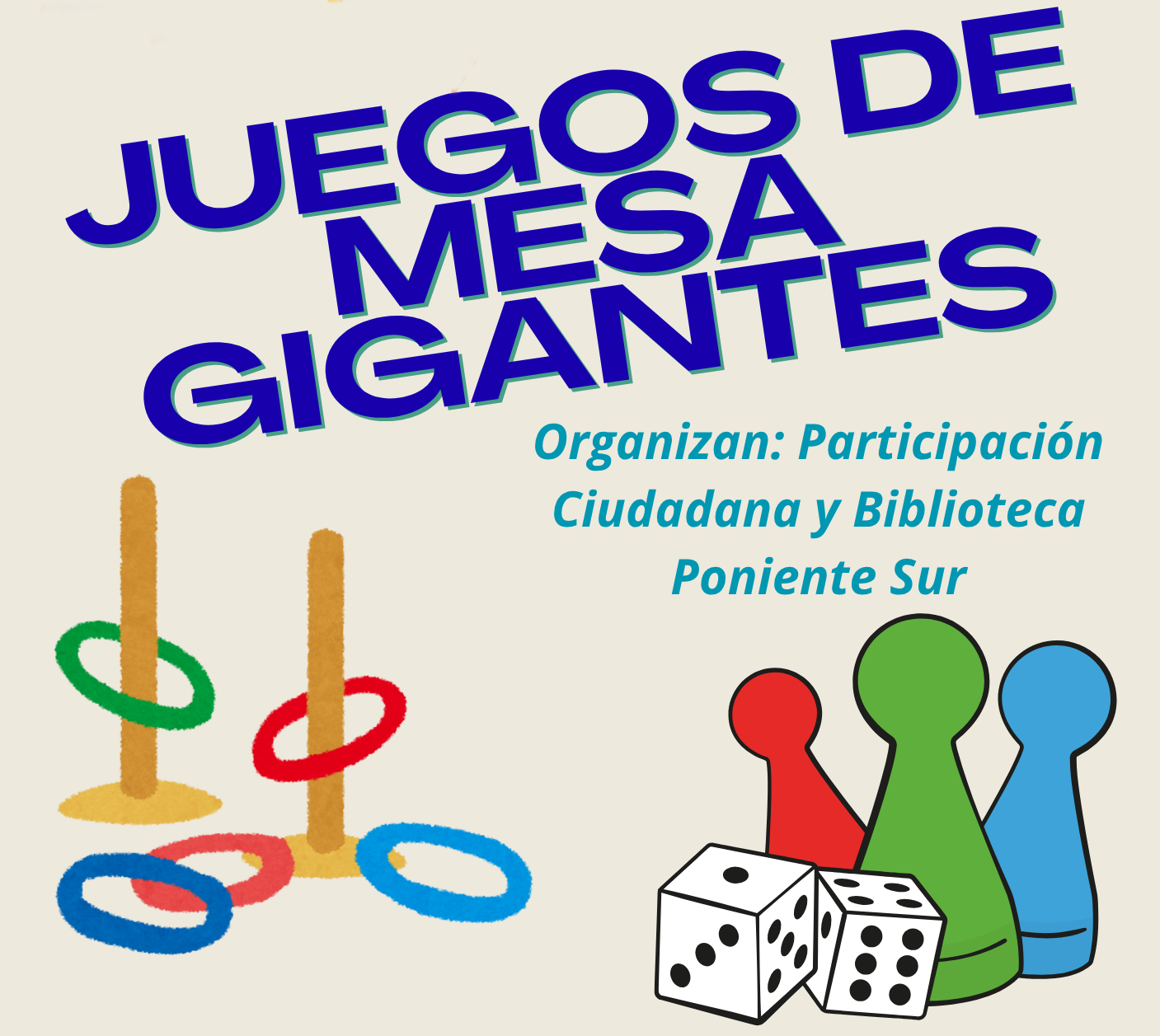 Juegos de mesa gigantes pequeño