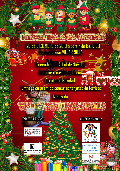 cartel navidad villarrubia 2019