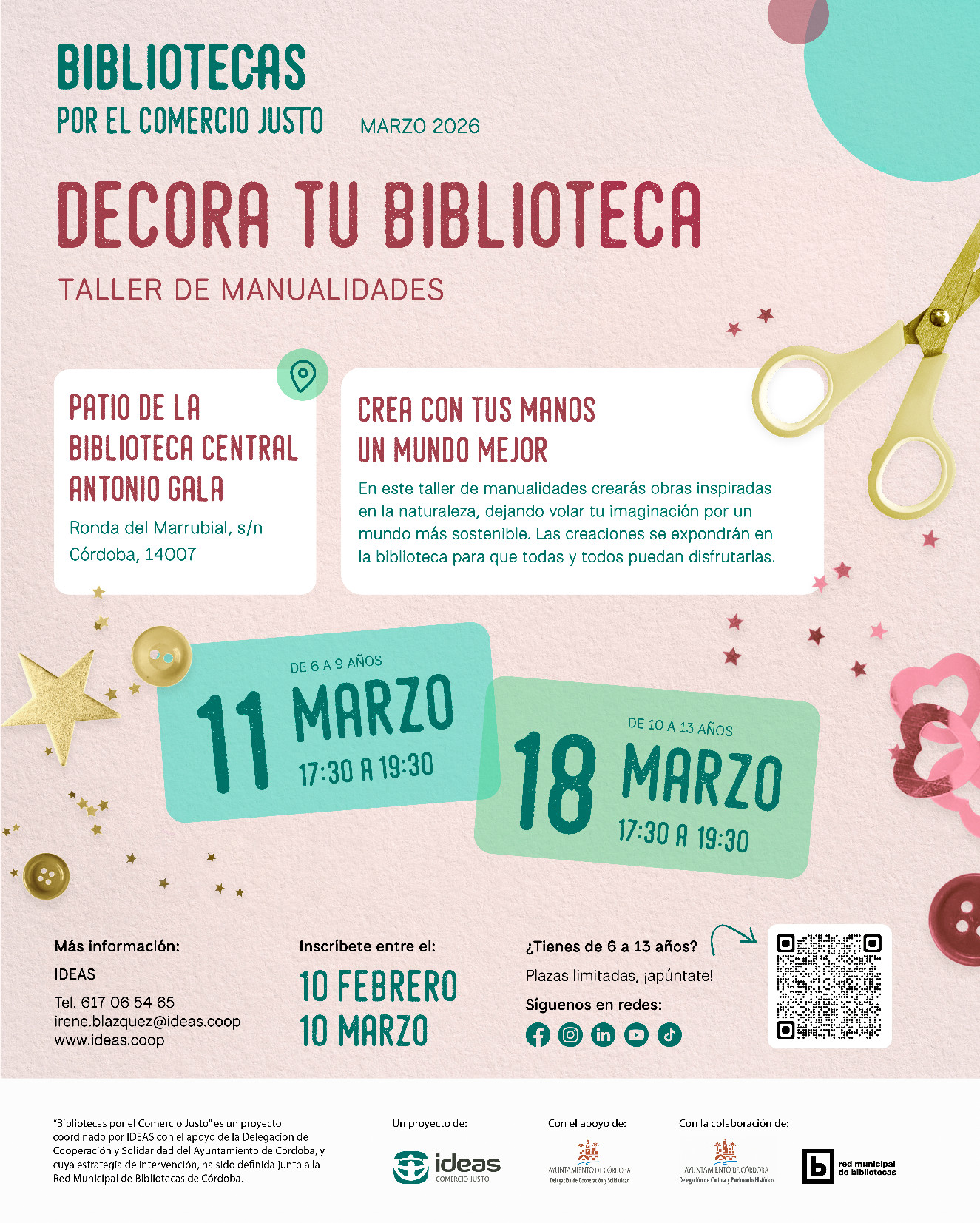 taller decora tu biblioteca
